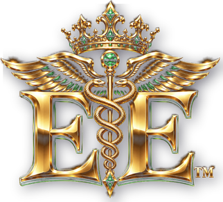 EE caduceus logo